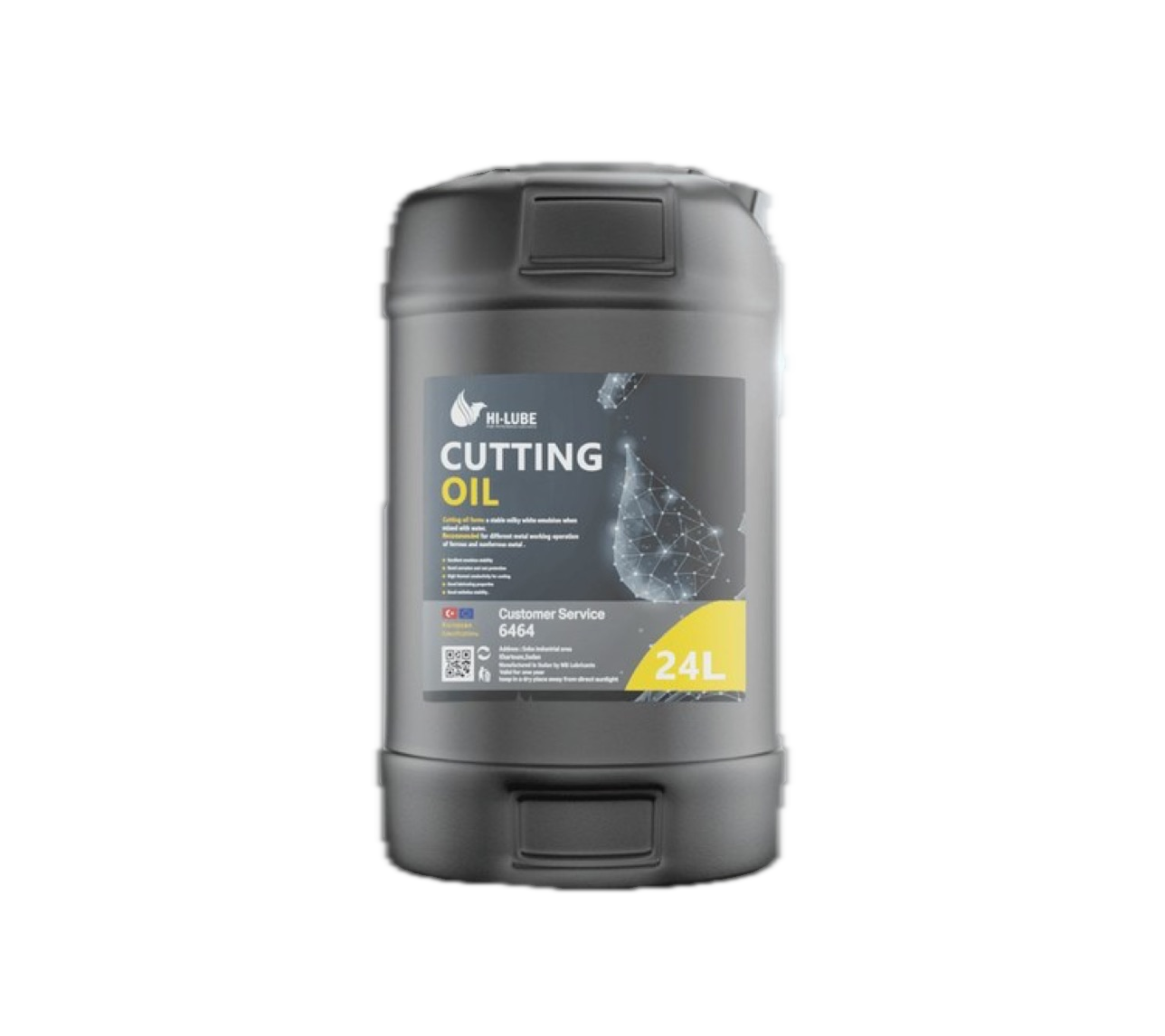 Cutting Oil, container & label design by Shaheen Aljack