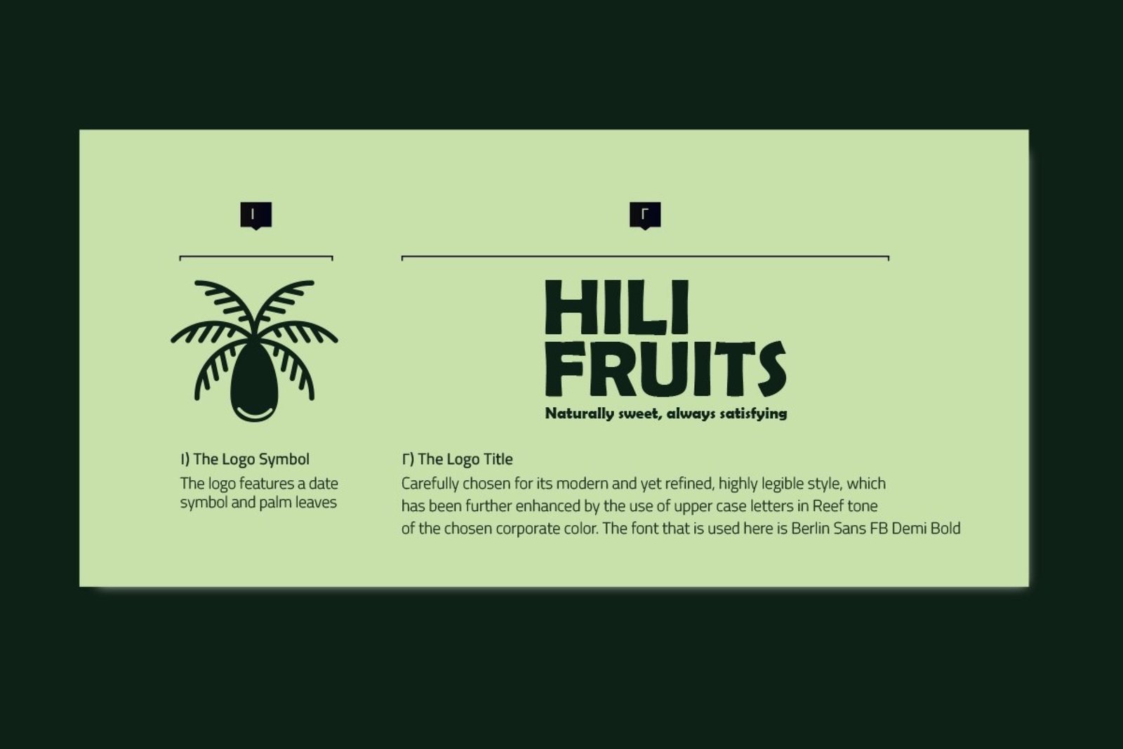 Hili Fruits — logo design, image 1 of 4