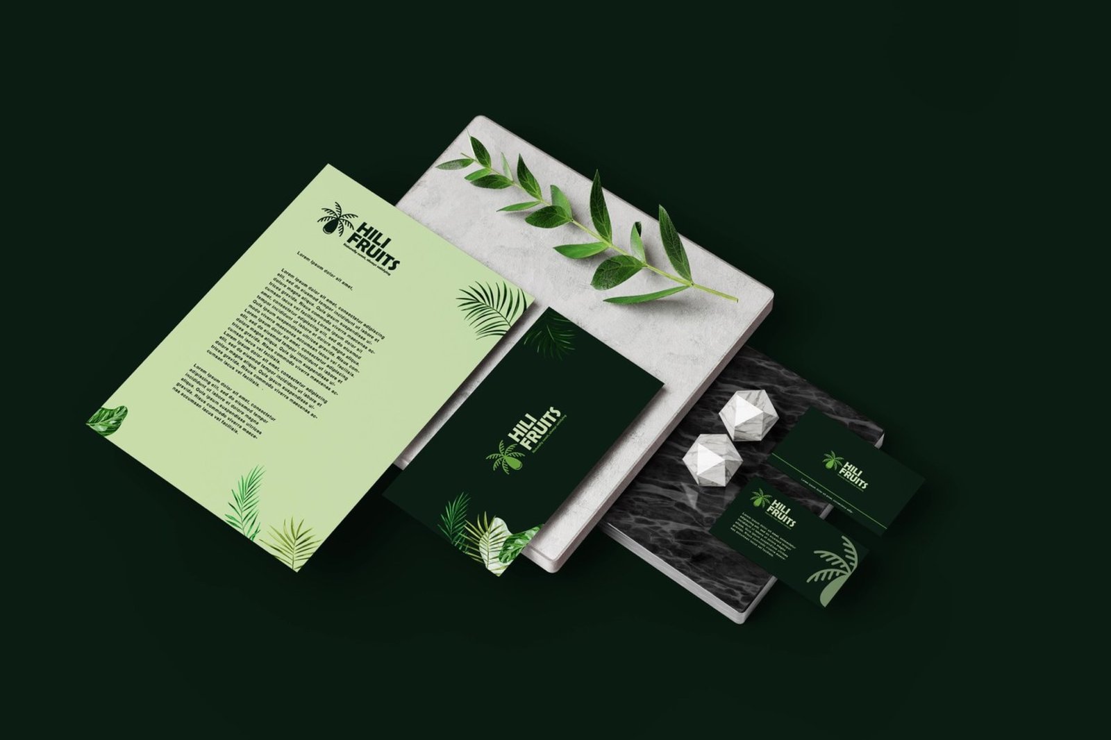 Hili Fruits — logo design, image 2 of 4