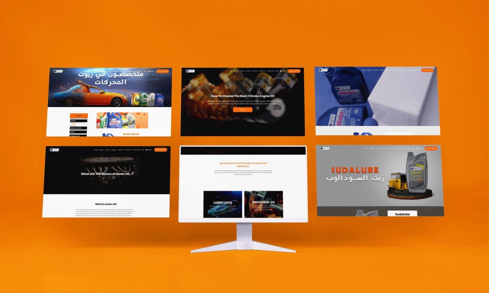 MB Lubricants Website — ui/ux design, image 4 of 4
